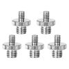 5 Core 3/8 to 1/4 Adapter 5Pcs Camera Mount Durable Tripod Screw Adapter for DSLR Monopod Microphone & Lighting 1/4 to 3/8 Screws Set - 1/4M-3/8M Came