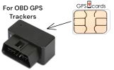 GSM SIM Cards for GPS Tracker 2G 3G 4G 5G LTE ( Use AT&T Network )