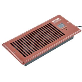 VEVOR Register Booster Fan, Quiet Vent Booster Fan Fits 4' x 10' Register Holes, with Remote Control and Thermostat Control