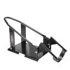 VEVOR Motorcycle Wheel Chock, 1800 lbs Capacity Wheel Cradle Holder, Heavy-duty Steel Motorcycle Front Wheel Stand with 3 Adjustable Holes