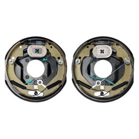 VEVOR Electric Trailer Brake Assembly, 10" x 2.25", 1 Pair Self-Adjusting Electric Brakes Kit for 3500 lbs Axle, 4-Hole Mounting