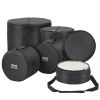 VEVOR 5-Piece Drum Bag Set, 1680D Oxford Fabric, Padded Drum Bags and Cases with 4.92 ft Detachable Shoulder Strap Carry Handles Foldable Design