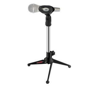 5Core Desktop Mic Stand Tripod Universal Desk Microphone Holder Table Top Stands