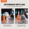VEVOR Air Hydraulic Bottle Jack, 20 Ton/40000 LBS All Welded Bottle Jack, 10.4-19.7 inch Lifting Range, Manual Handle and Air Pump, for Car, Pickup
