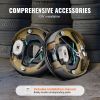 VEVOR Electric Trailer Brake Assembly, 10" x 2.25", 1 Pair Self-Adjusting Electric Brakes Kit for 3500 lbs Axle, 4-Hole Mounting